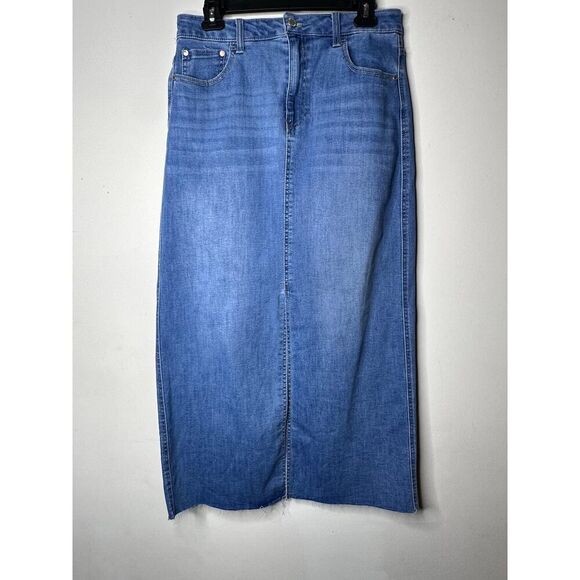 OAT New York Denim Skirt - Picture 1 of 6